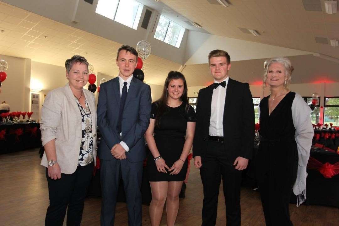 Wisbech TCA students & club coaches Kim Speed, Joshua Watson, Oliwia Bolka, Ciaran Lowe, Lorraine Parker. (9967375)