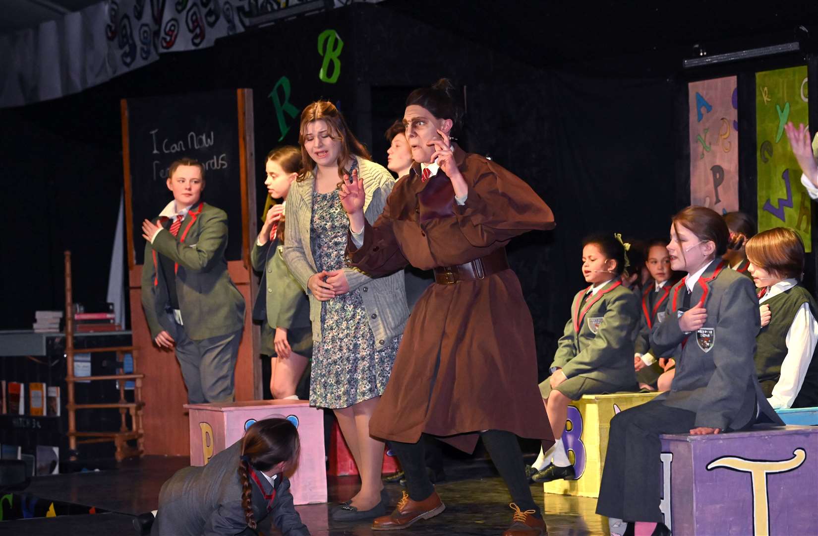 Dress Rehearsal of Matilda The Musical Jr by the Nine Lives Theatre Company. (55958348)