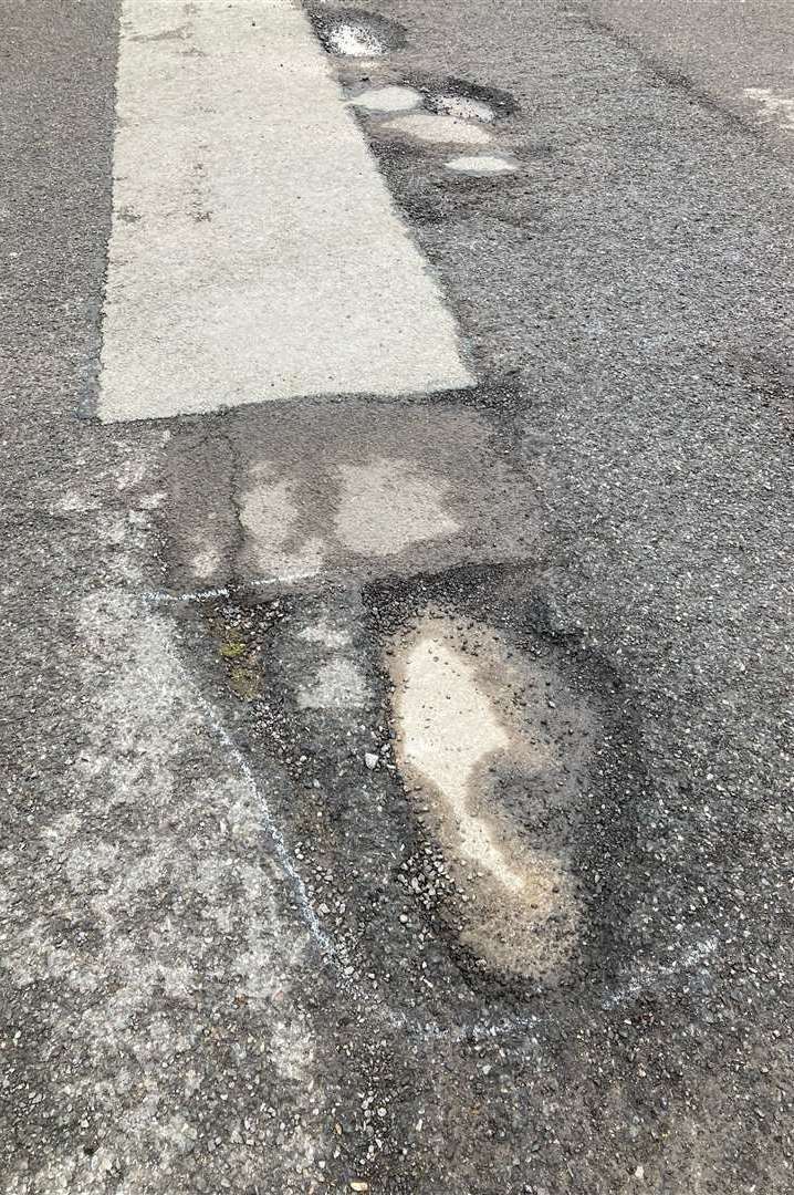 Potholes and subsiding roads is a real problem in areas like Fenland because of the peat soil.