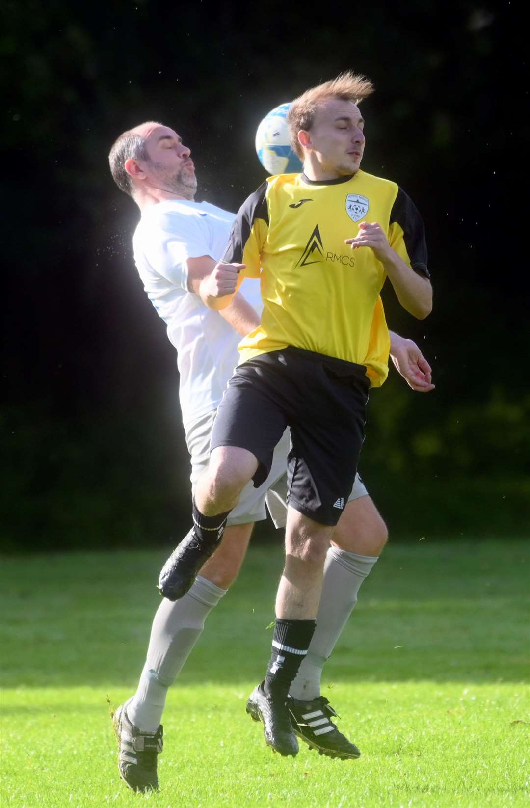 Sutton Bridge United (white) v South Lincolnshire Swifts