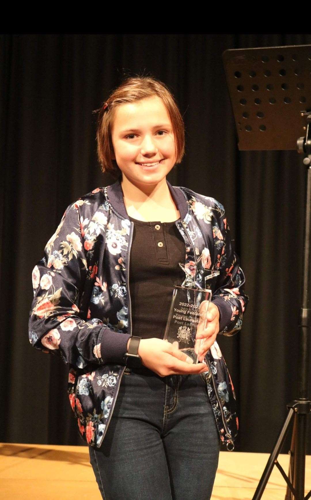 Isabelle Slade Stollery was named junior Fenland Poet Laureate 2022. Photo: Tim Chapman. (60877213)