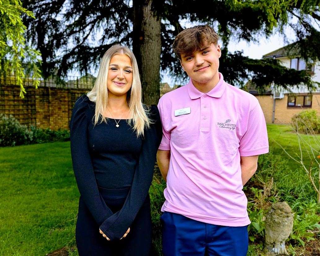 Amelia Secker and Adrian Biel