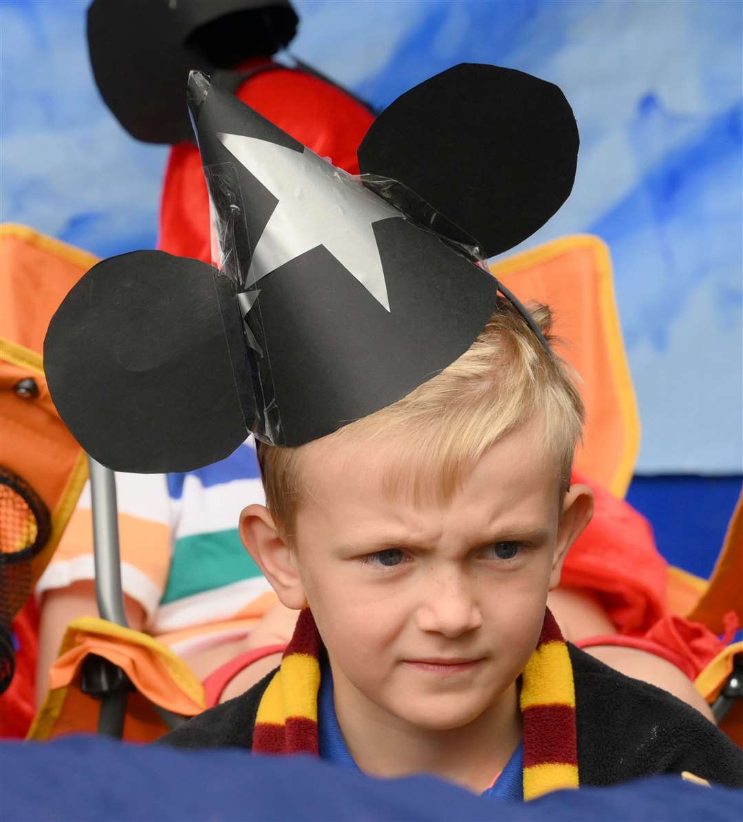 Lots of different characters were taking part in the carnival