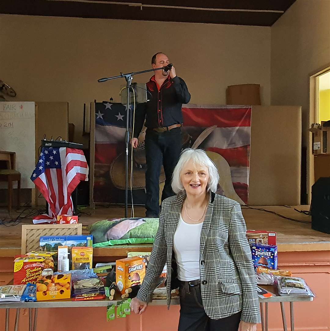 Sandra Whatling organises Music for All at Long Sutton village hall. PHOTOS: JENNY BEAKE