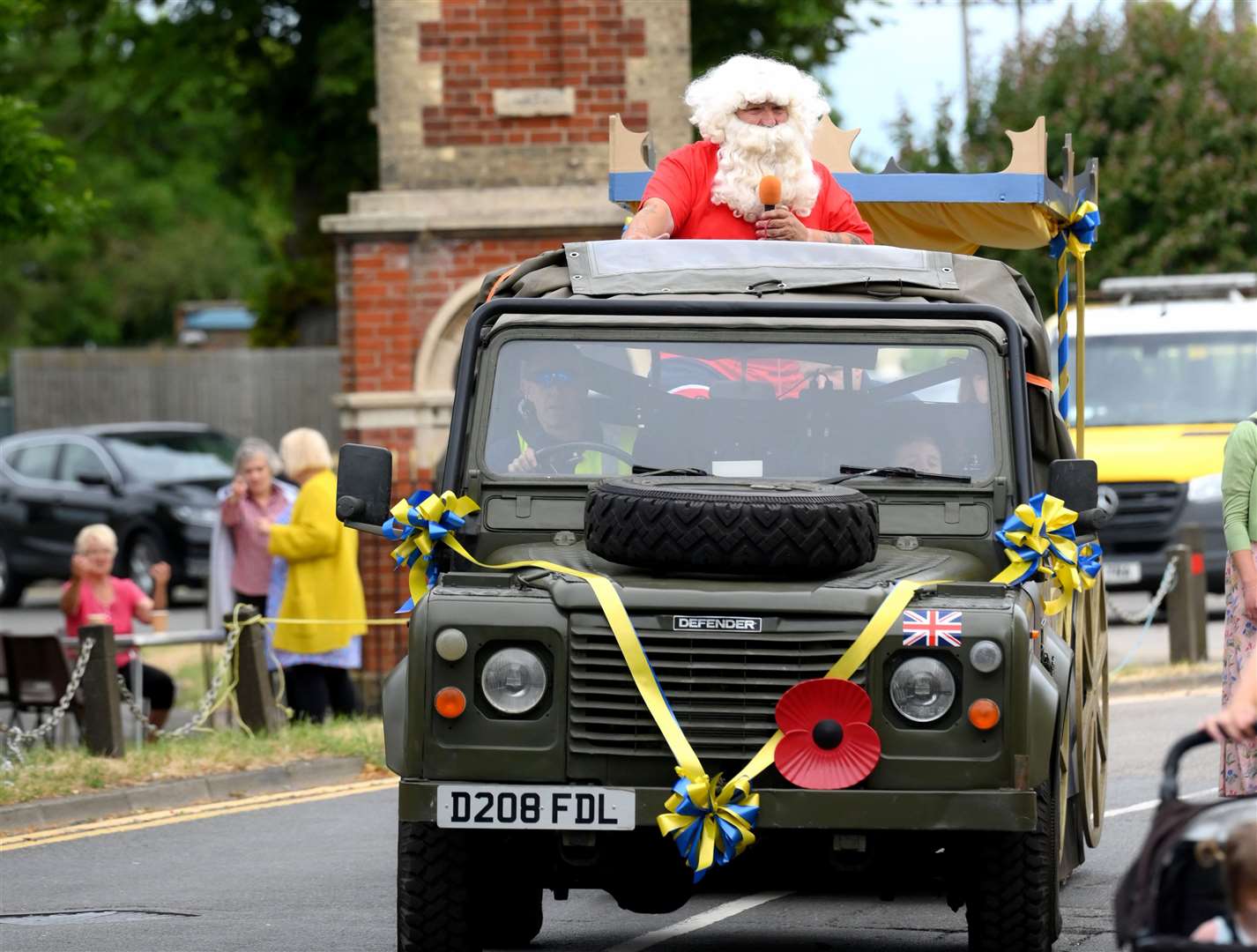 Santa Claus came to town early