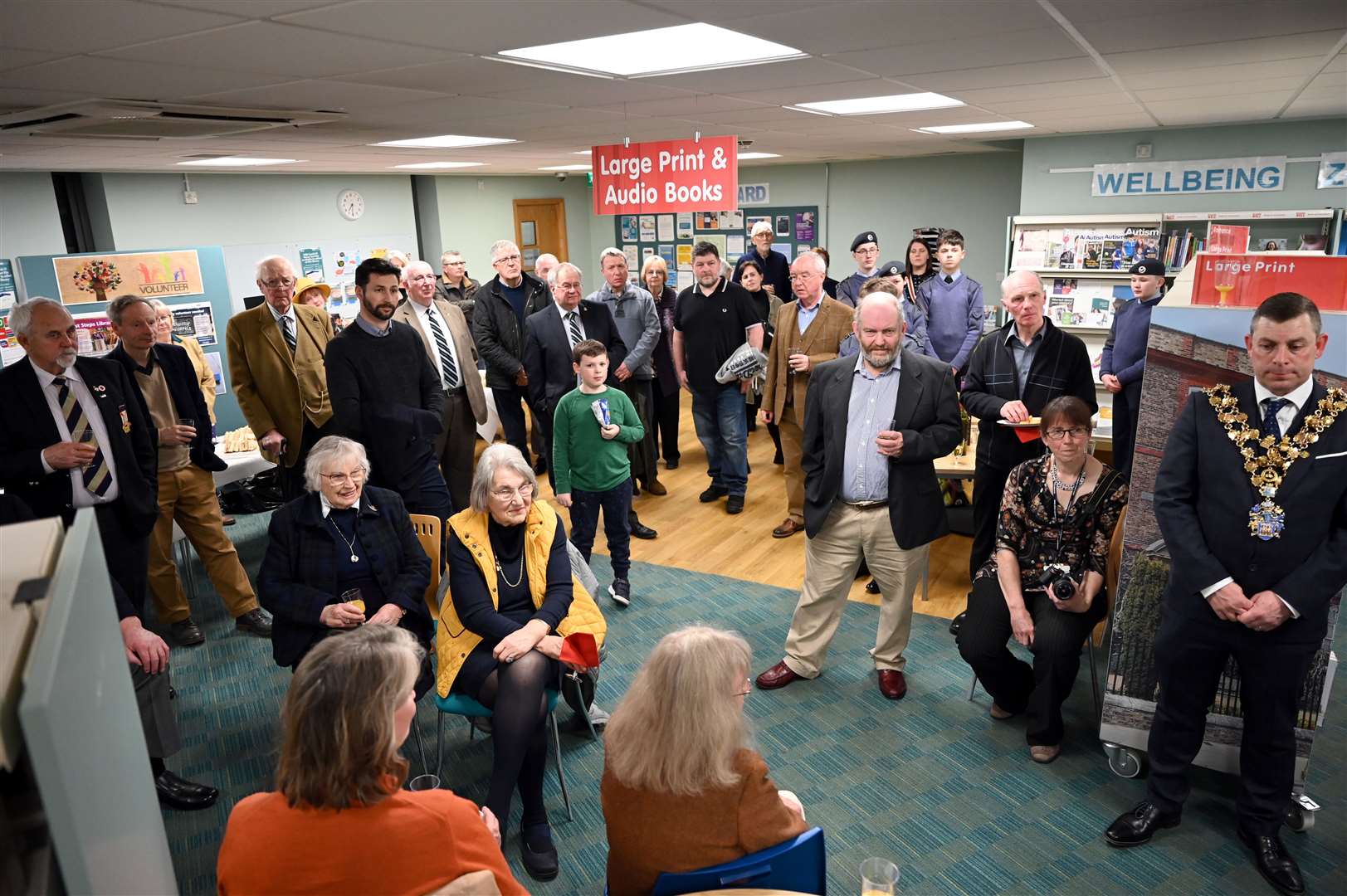 Opening of Singapore Exhibition at Wisbech Museum... (55392401)
