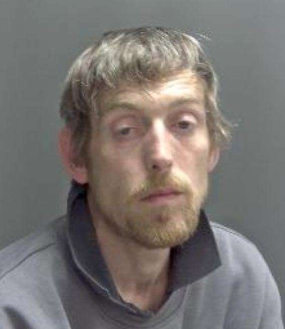 Kevin Holmes was wanted for theft and assault offences in Norfolk as well as assault, burglary and failing to appear in court in Cambridgeshire. Picture: Norfolk Police