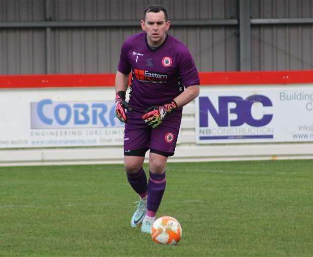 Alex Street saved a penalty for Wisbech St Mary