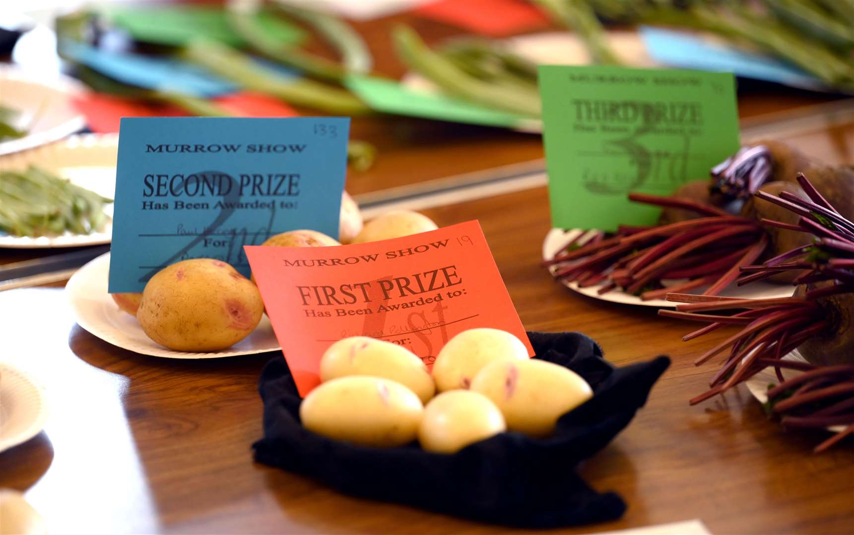 Murrow flower and vegetable show was a huge success.