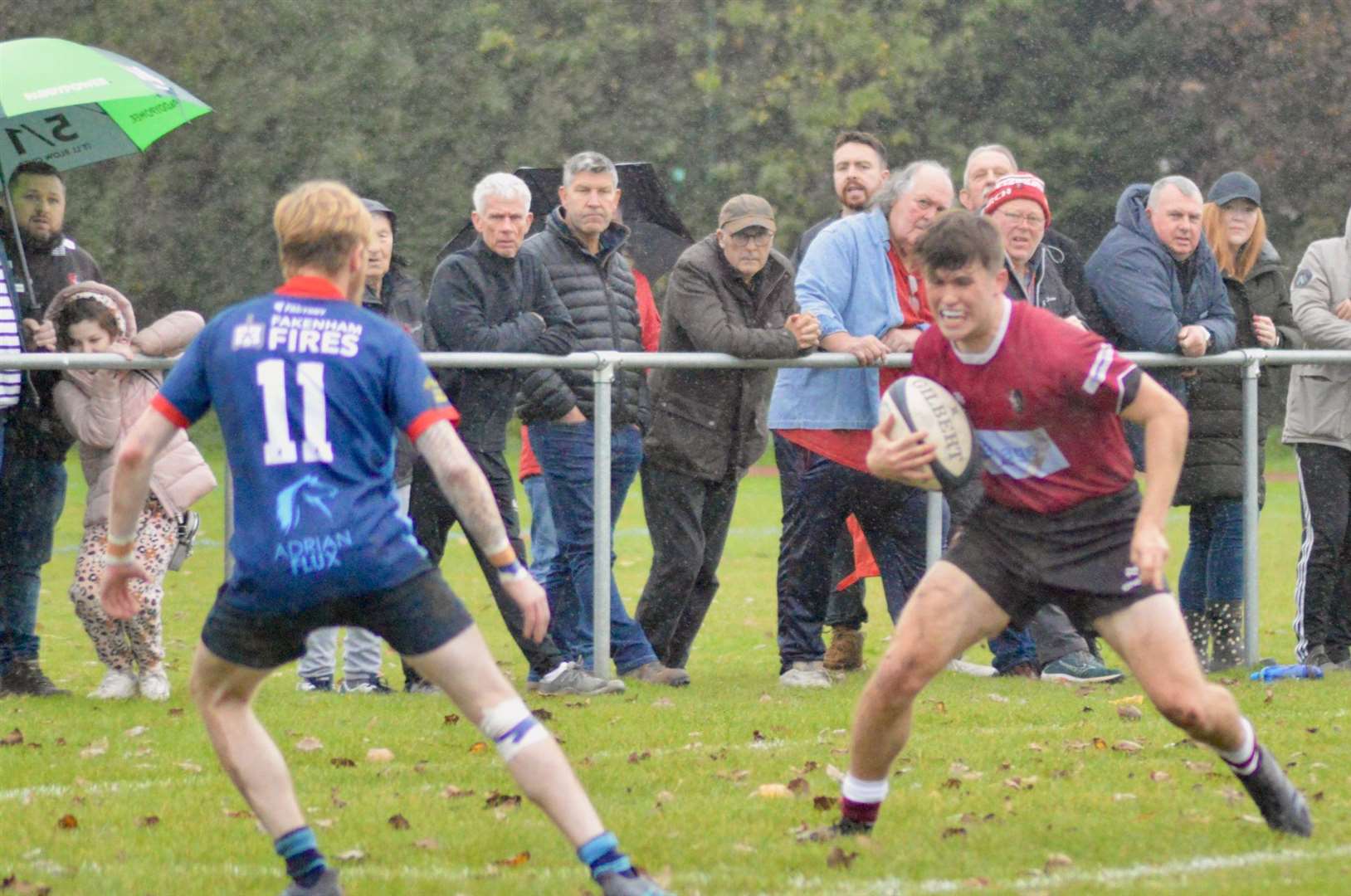 March Bears in action against Fakenham. Pictures: Jimmy Rowlands