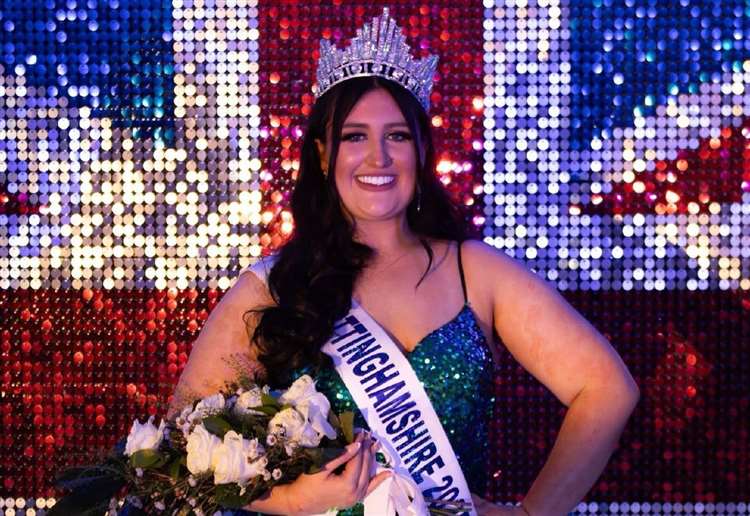 Former student to represent county in beauty contest after being crowned Miss Nottinghamshire