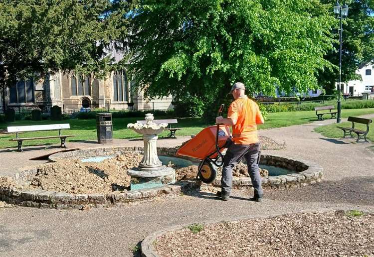 Sisters say council is ‘burying its head in the sand’ after it filled in historic fountain