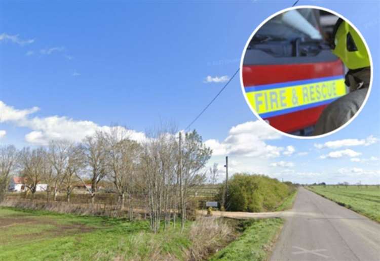 Accidental caravan fire sees crews battle blaze into early hours of the morning