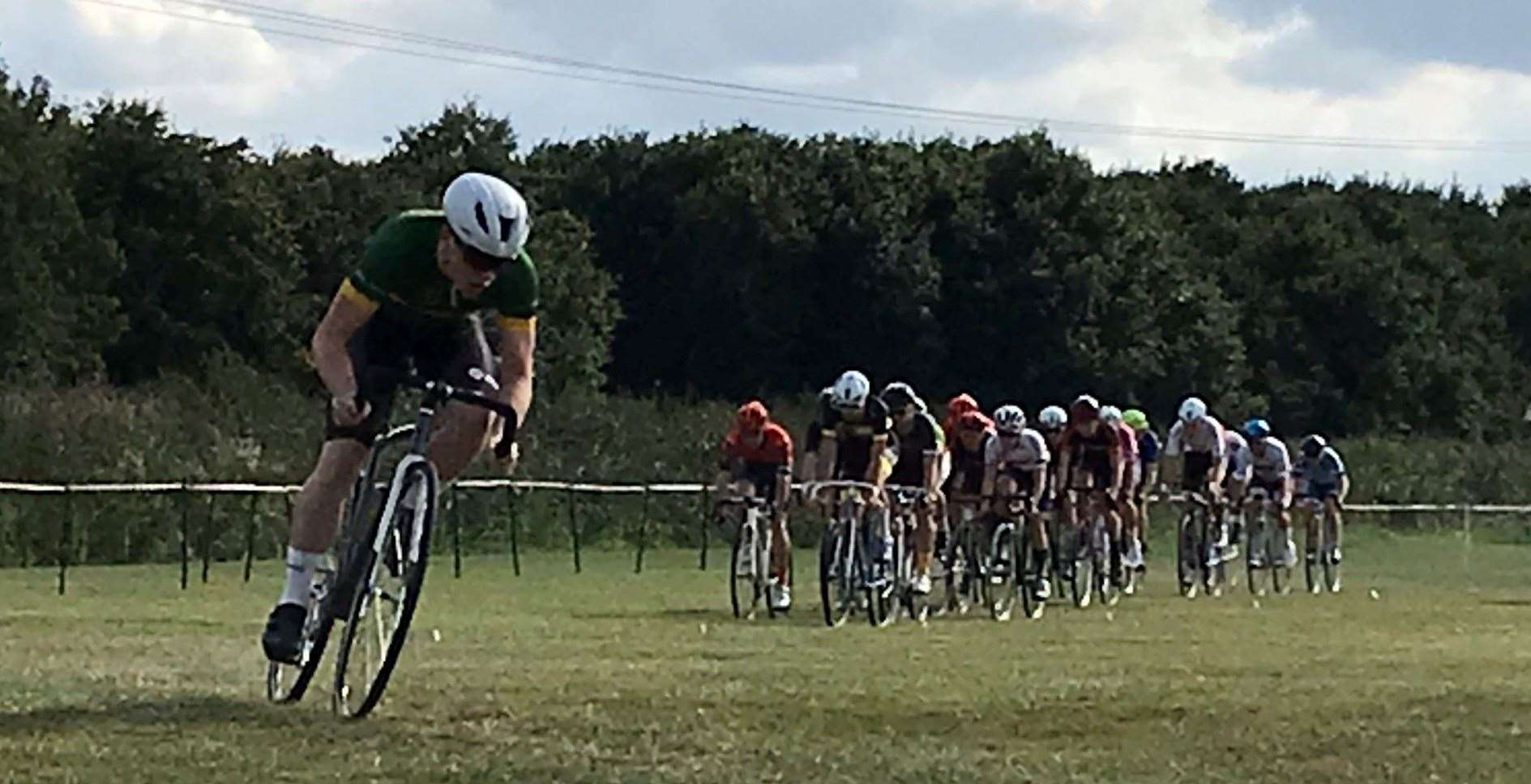 William Horspool grasstrack racing in Spalding