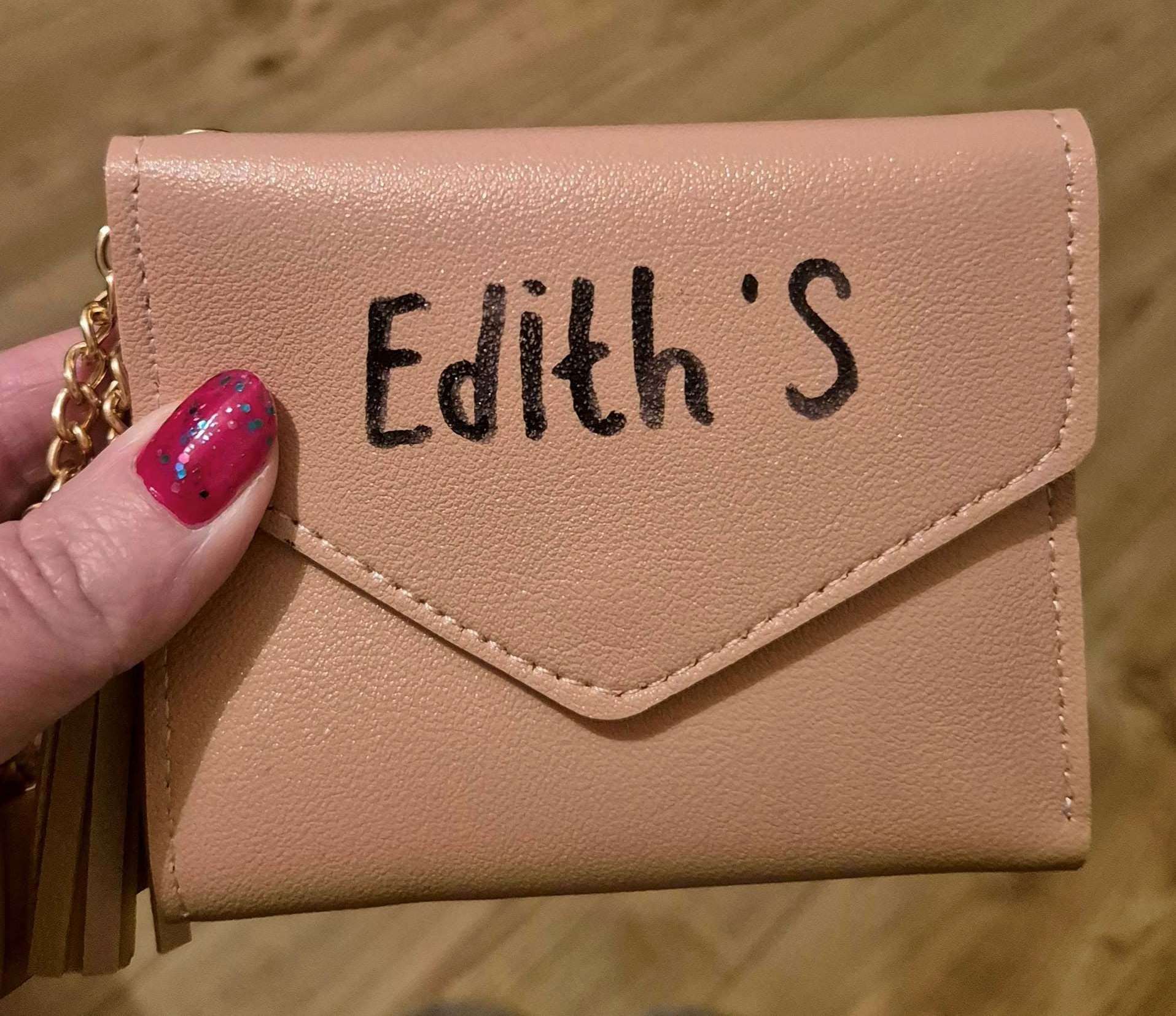 Edith's Purse is named after Emma's nan who also had breast cancer and died from the disease