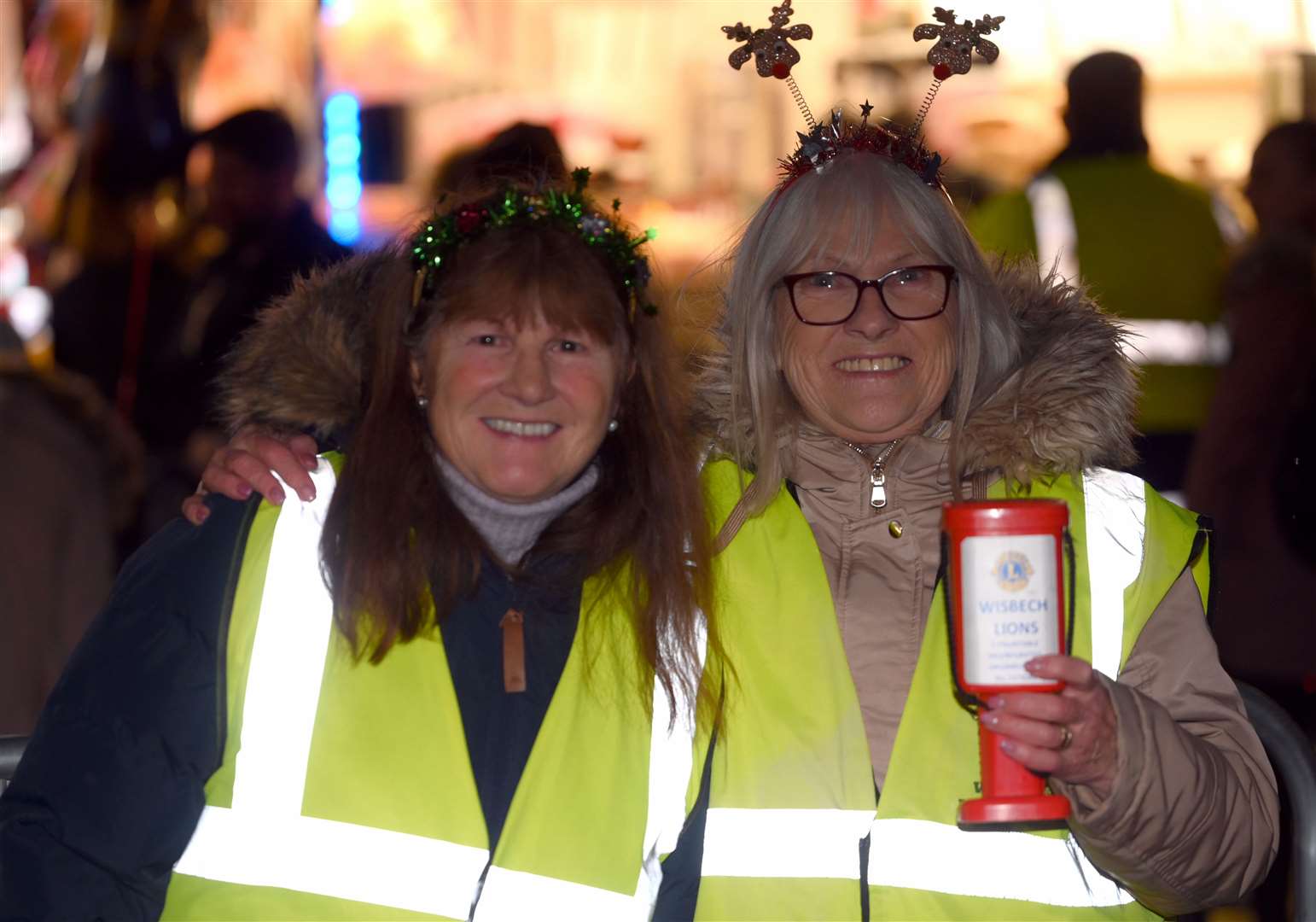 Wisbech Christmas lights switch on