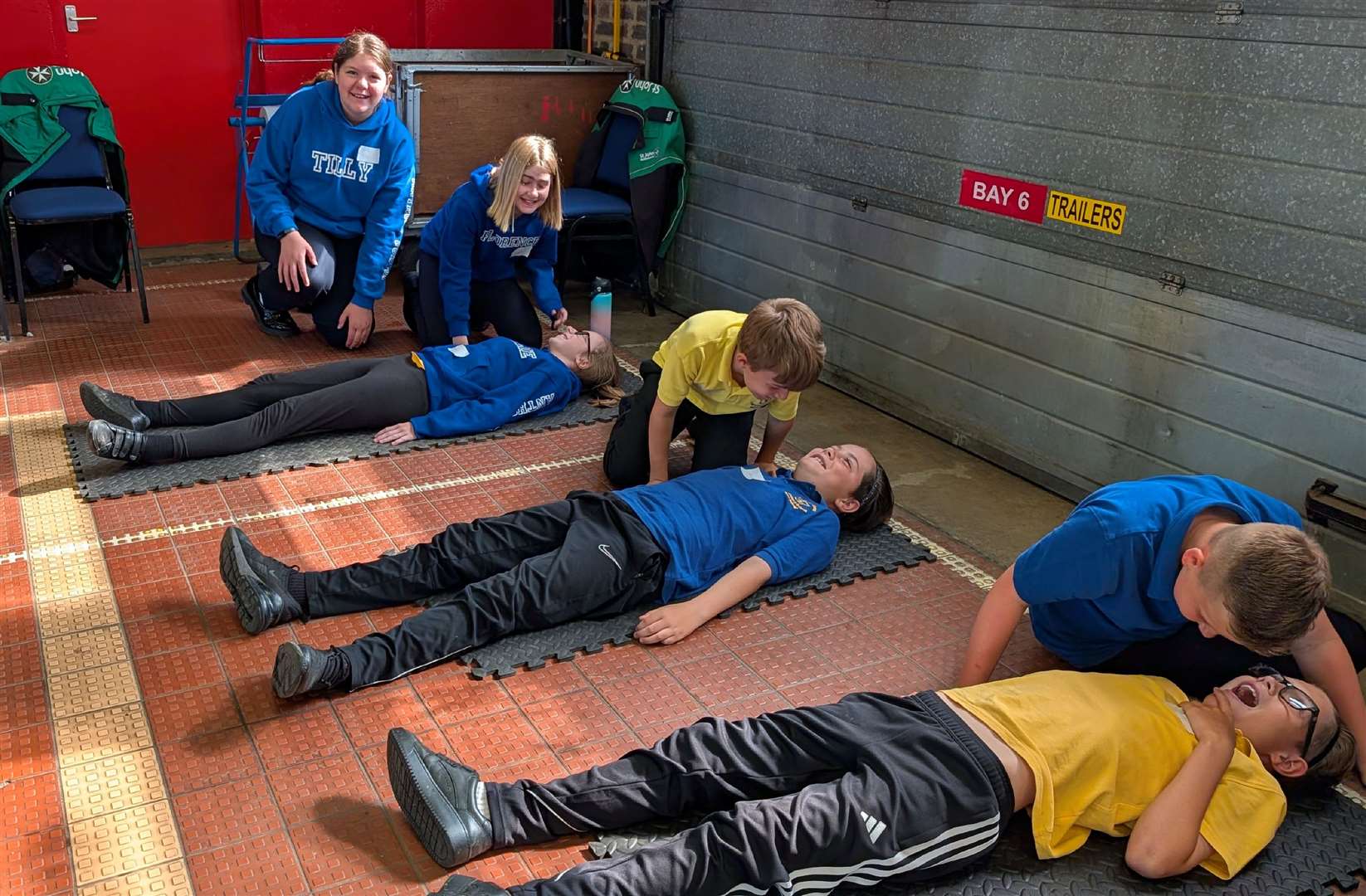 Children were taught to stay safe and learned valuable life skills