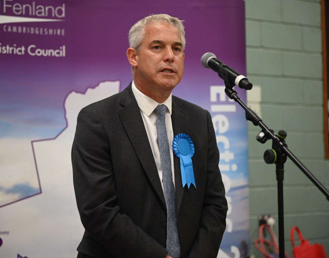 Steve Barclay said he was hugely honoured to have been elected for a fifth term for the Conservative party.