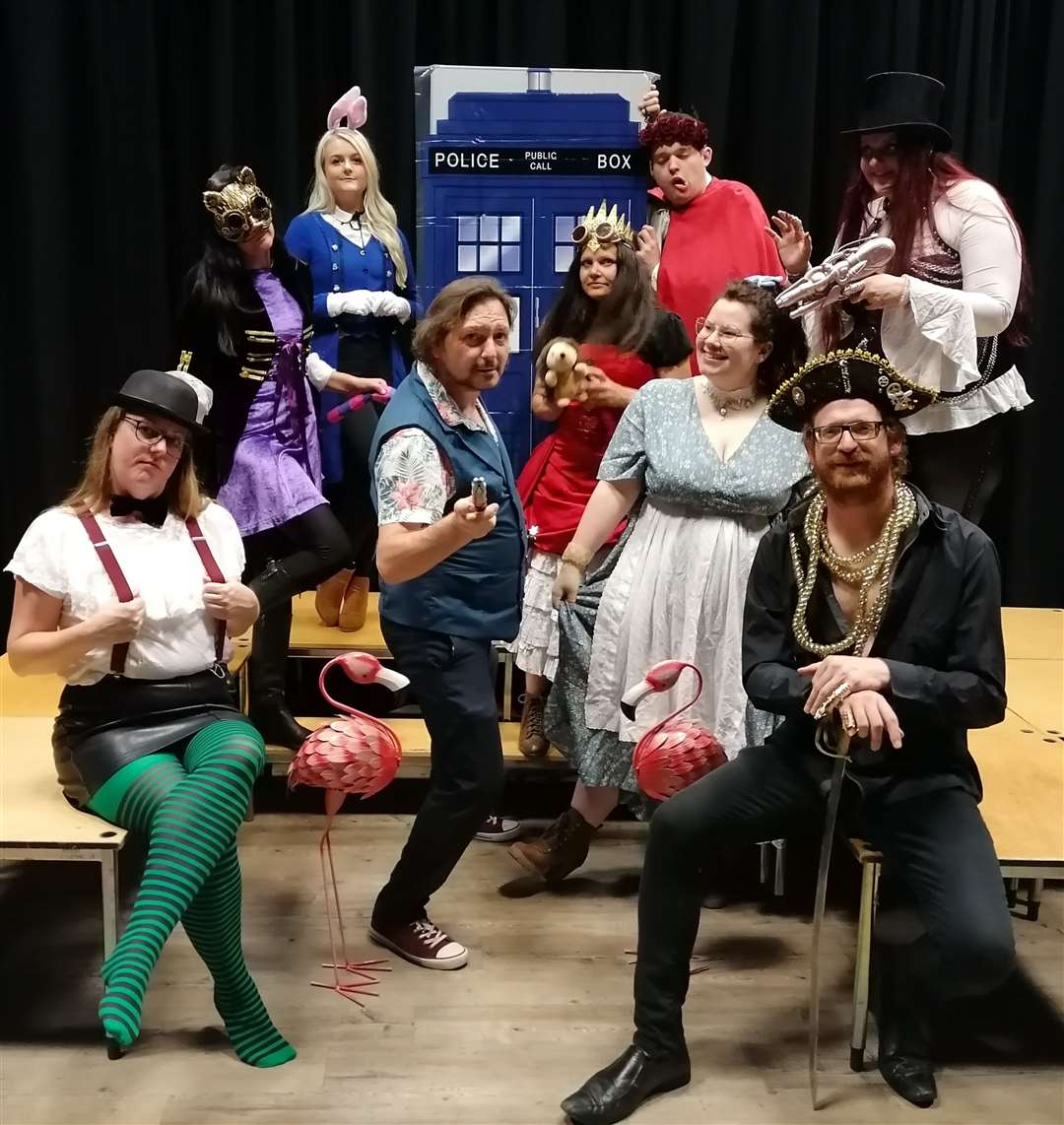 Amateur performance group Moonshot Performance Company presents 'The Doctor in Wonderland'.