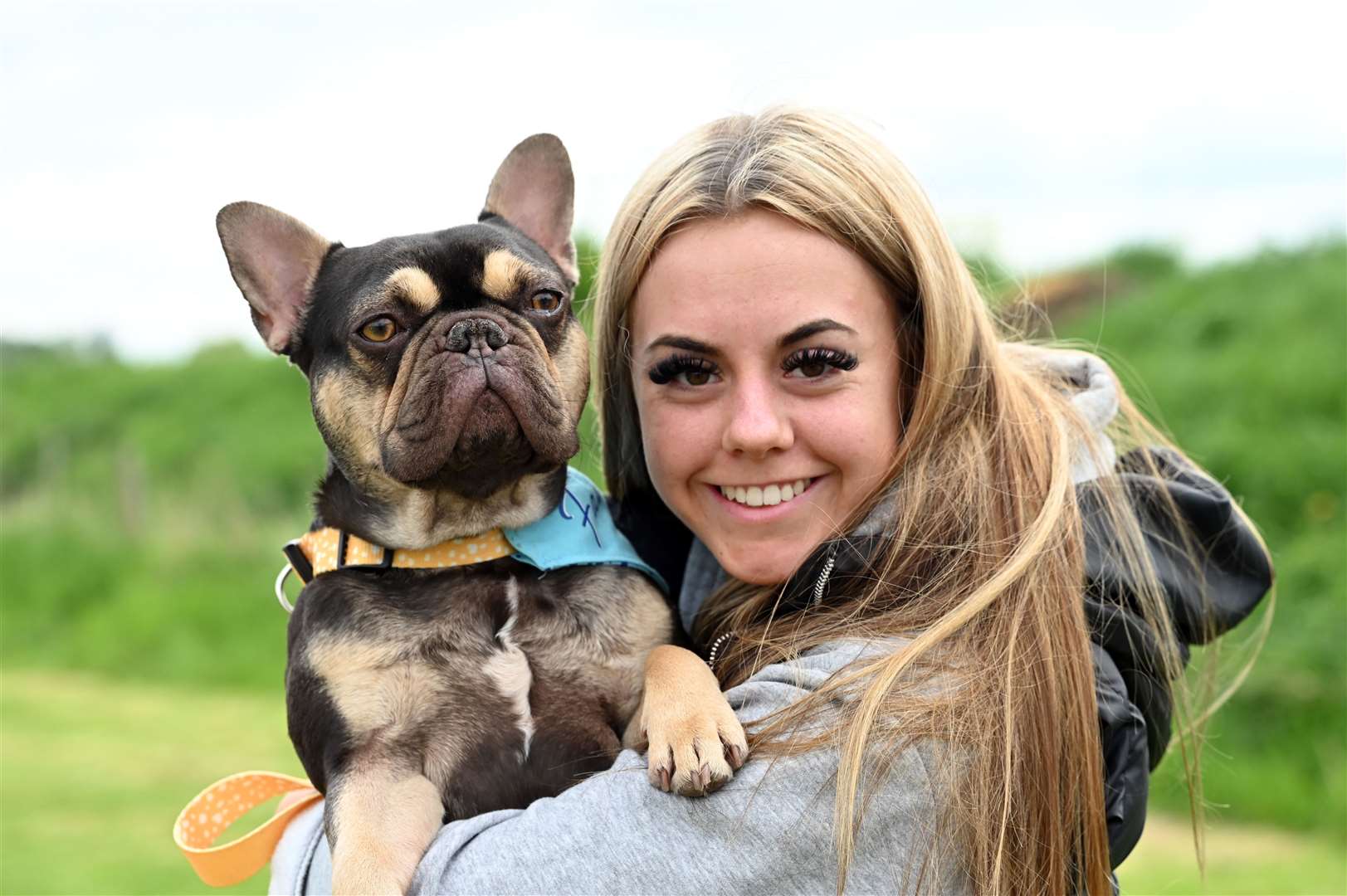 Fun dog show at Fenland Equestrian Centre..Ella Burndred and Ray. (56527937)