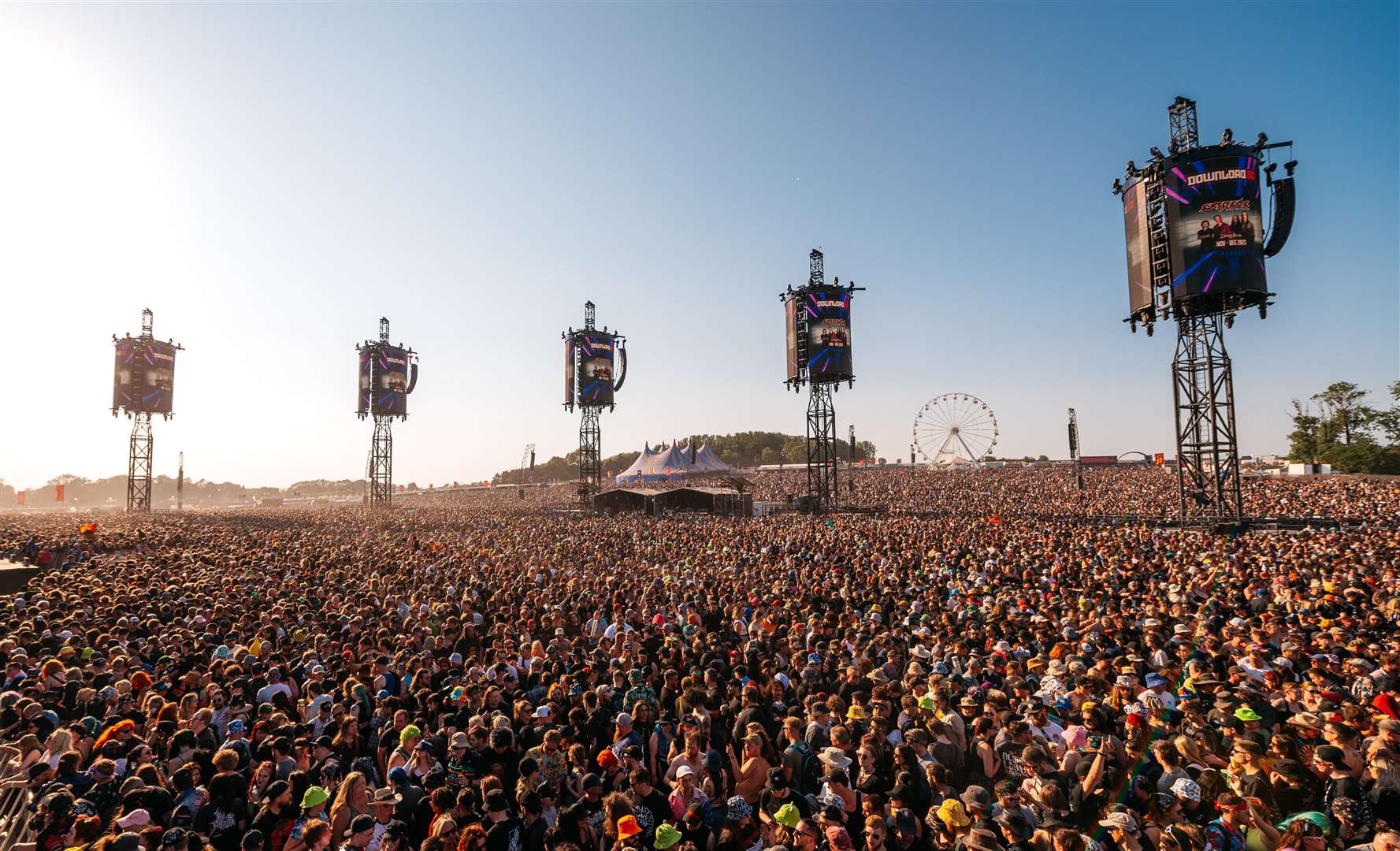 A view of the whole arena. Picture: Download Festival
