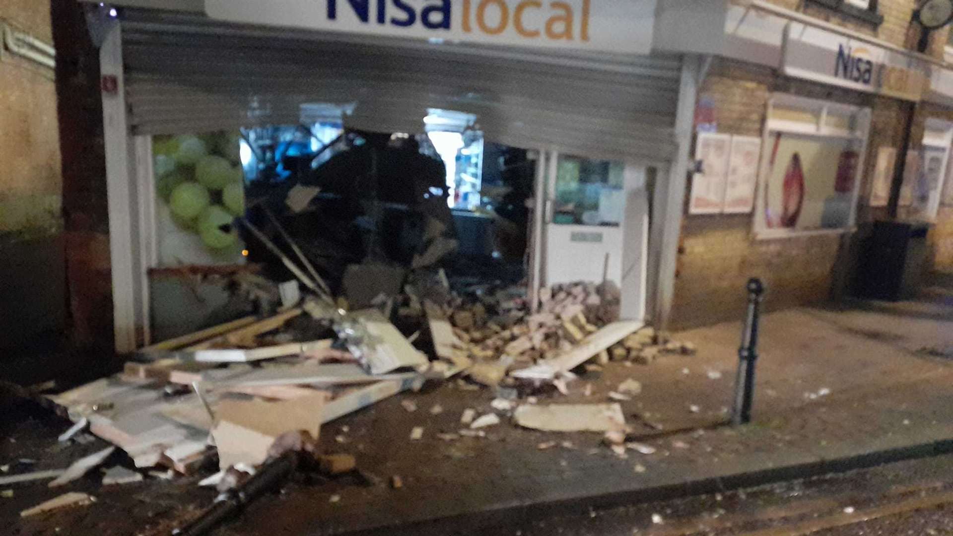 Ram raiders struck at a store in Chatteris on Thursday night. Facebook/IB (54130738)