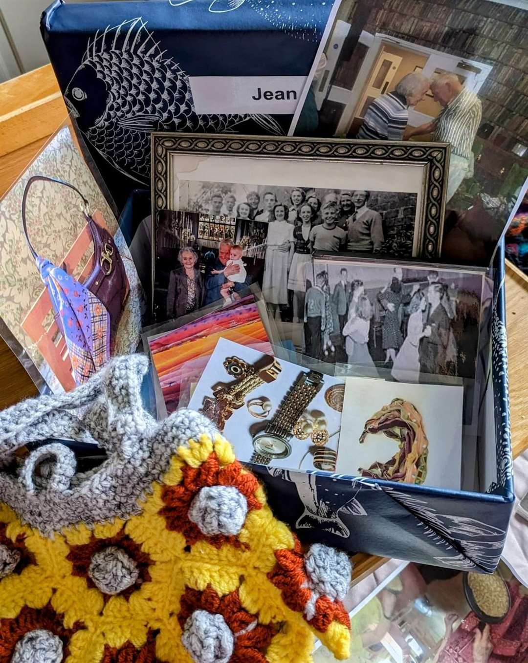 Staff at a Fenland care home have been hard at work creating memory boxes for residents to enjoy.