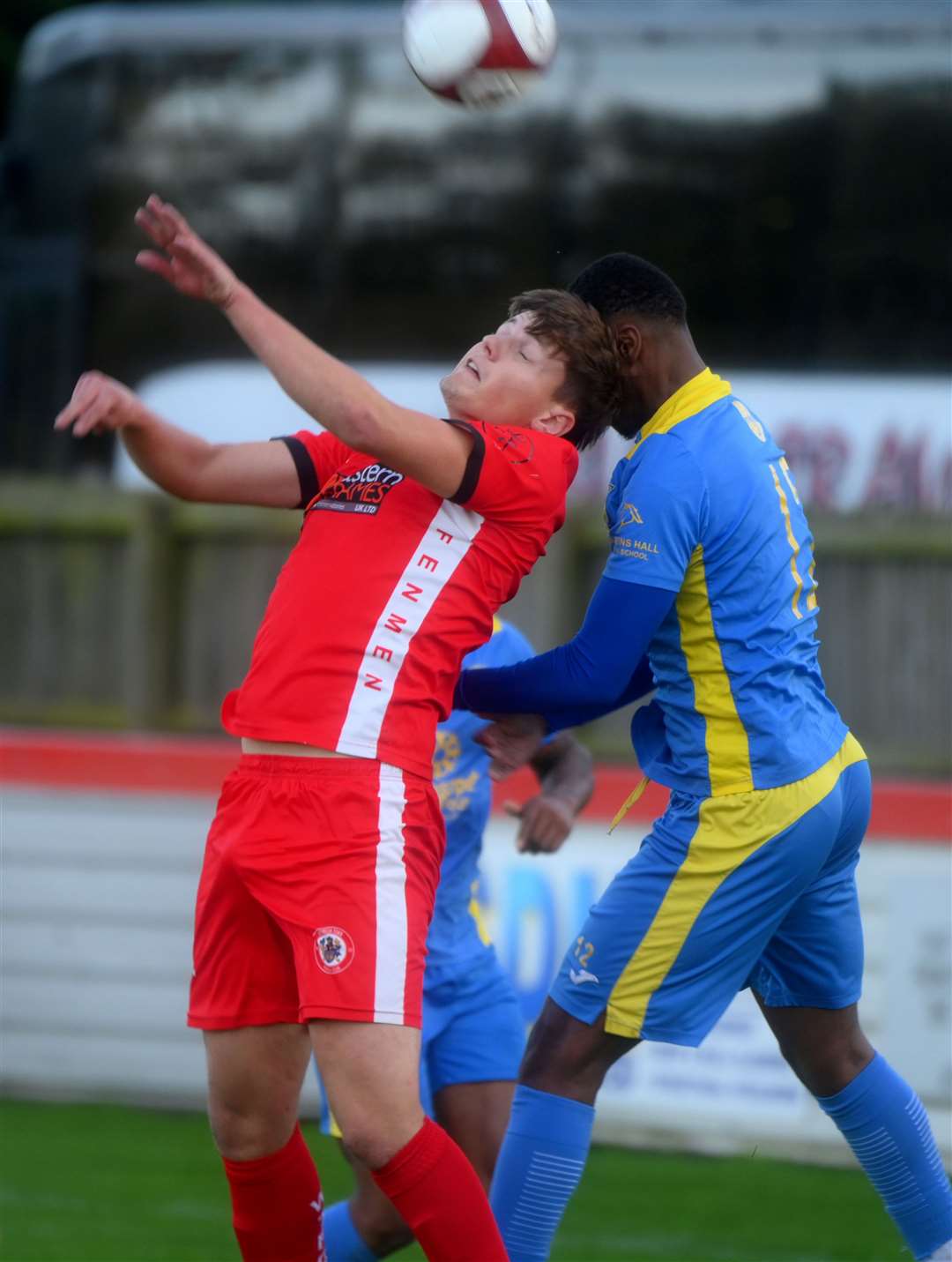 Wisbech v Tividale first round of the FA Vase Toby Allen
