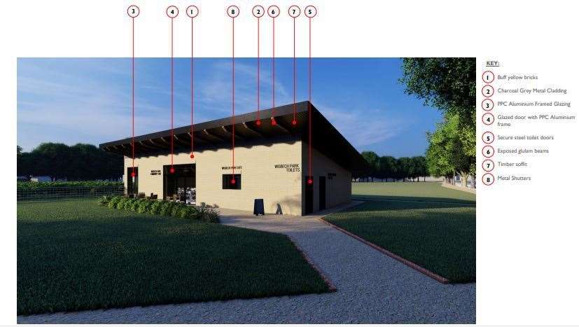 Plans have gone in for a new community hub for Wisbech Town Park now Fenland District Council is looking for a contractor to build it.
