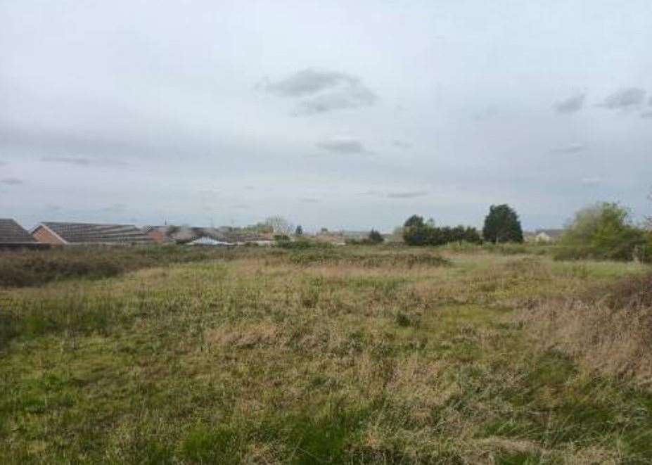 View looking north across site towards Green Park. Image: L Bevens Associates.