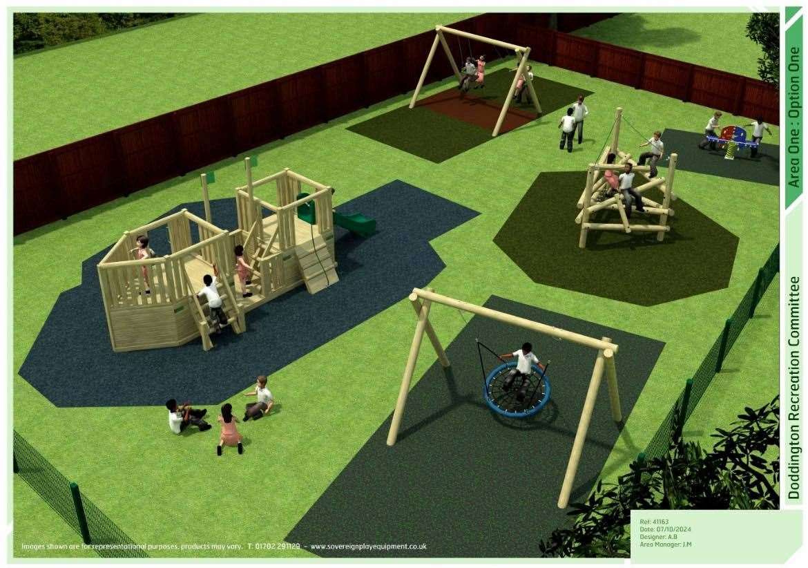 The playground will be exciting for children to enjoy and includes a galley ship climbing frame