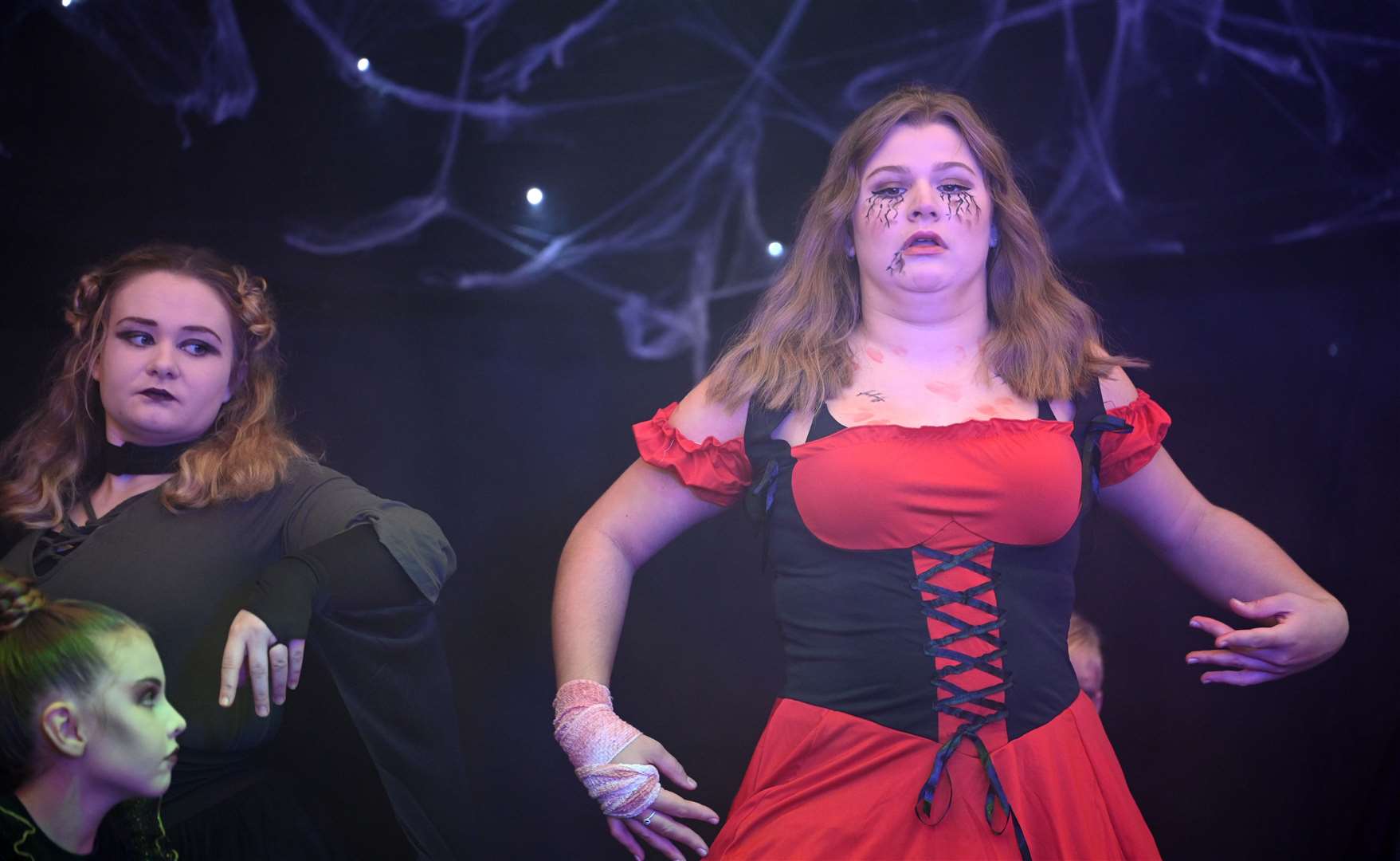 Nine Lives Theatre Company dress rehearsal of their Halloween show. (60312171)