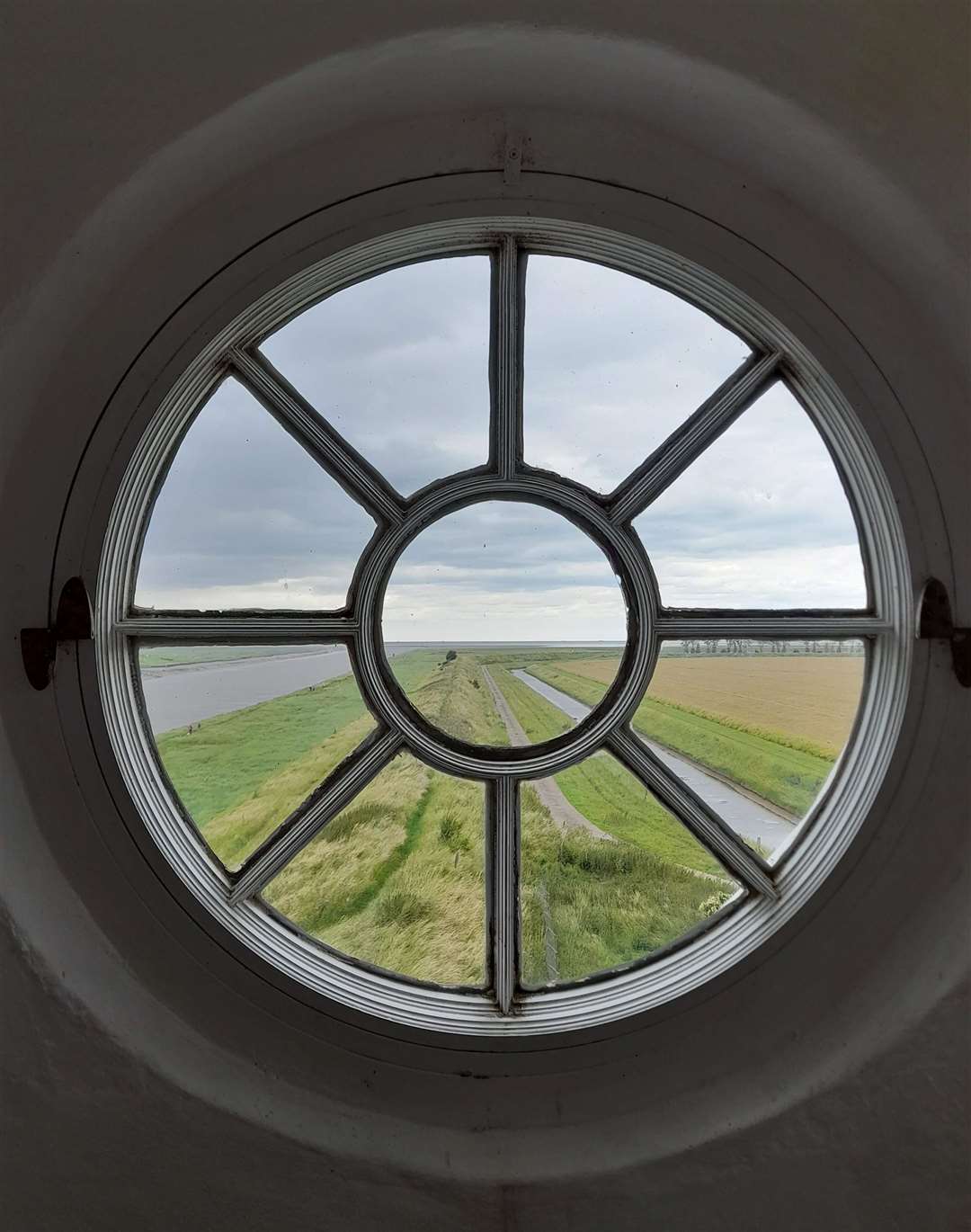 A room with a view - view from the top of the Sir Peter Scott Ligthouse, Sutton Bridge, Lincolnshire. Copyright Kate Chapman (15)