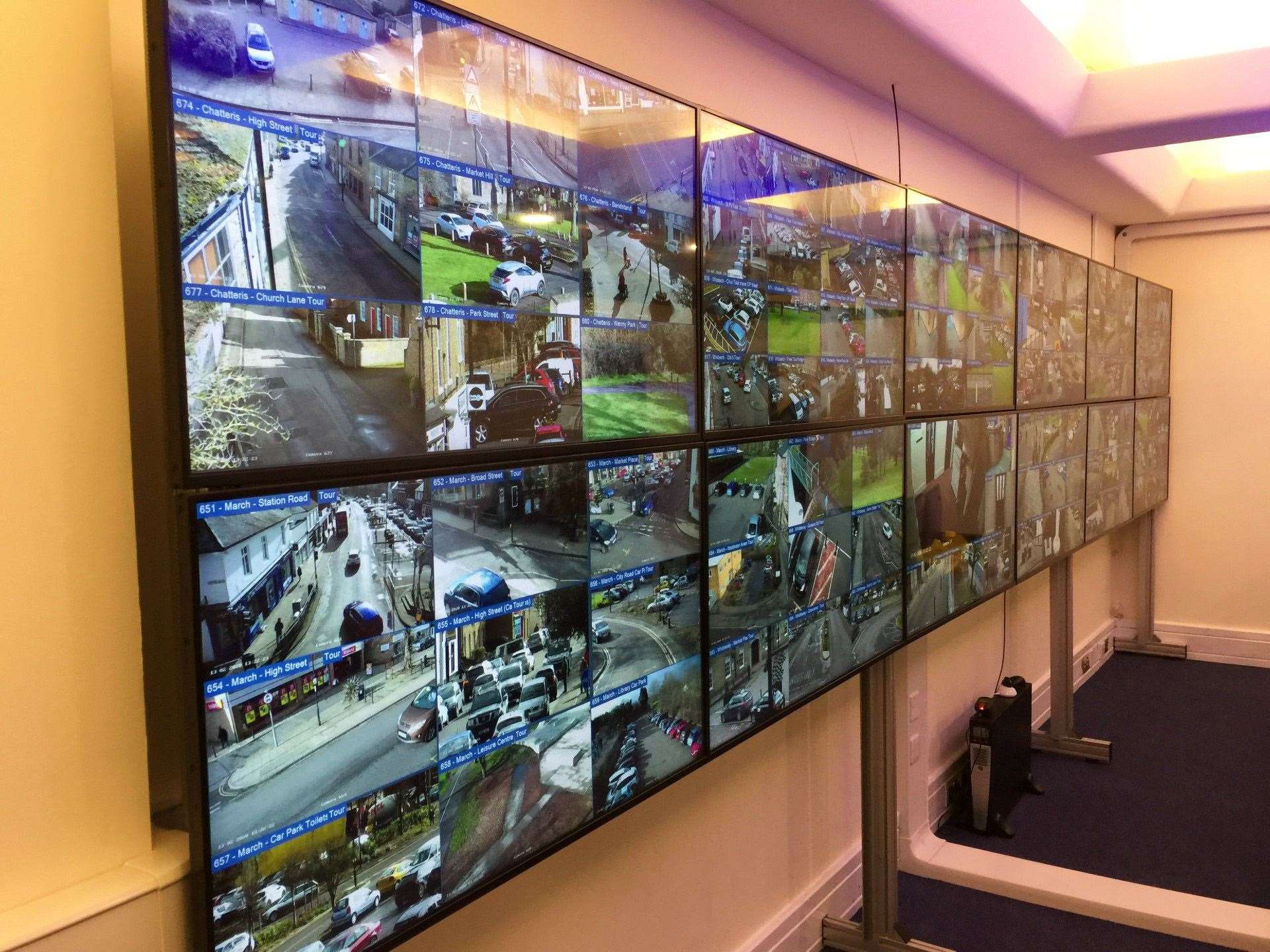 The new Shop Watch Radio scheme in Wisbech would be linked to Fenland District Council state-of-the-art CCTV control room which allows officers to monitor footage from across the district.