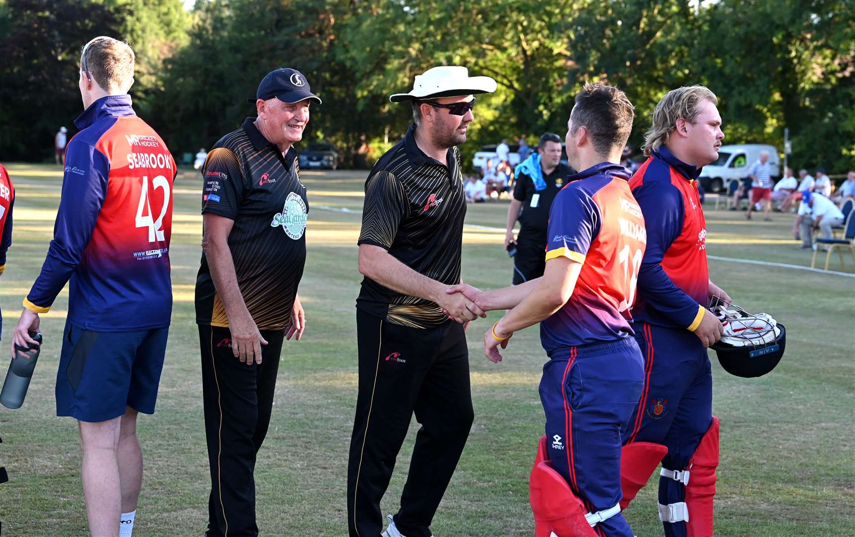 Wisbech cricket club hosting the Lashings cricket club. (58619628)