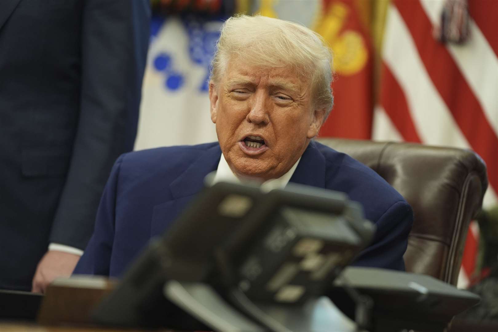 The trade agreement was confirmed in a call between Prime Minister Sir Keir Starmer and US President Donald Trump (Evan Vucci/AP)