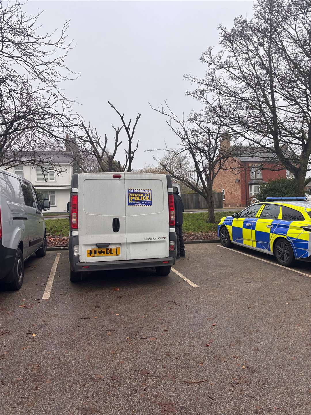 A van which was seized. Picture: Cambridgeshire Police