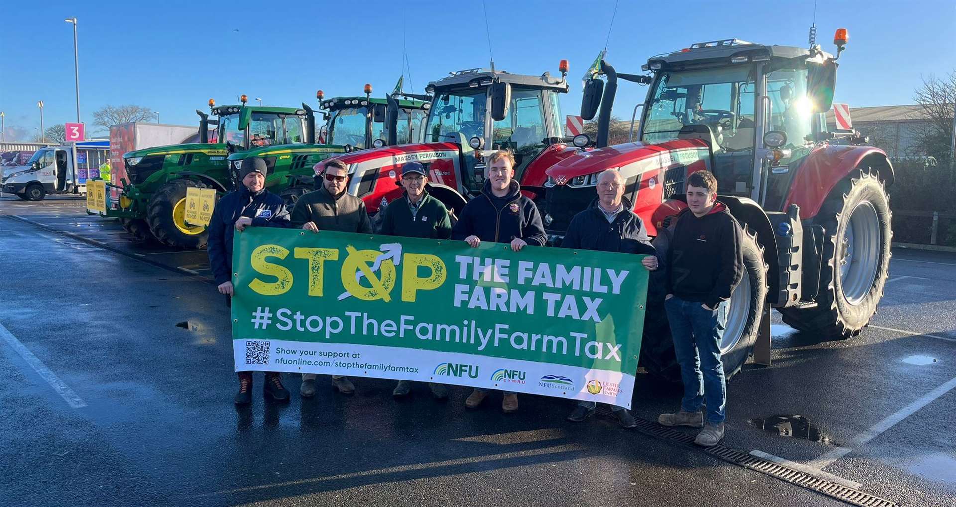 Farmers in Wisbech joined the Day of Unity