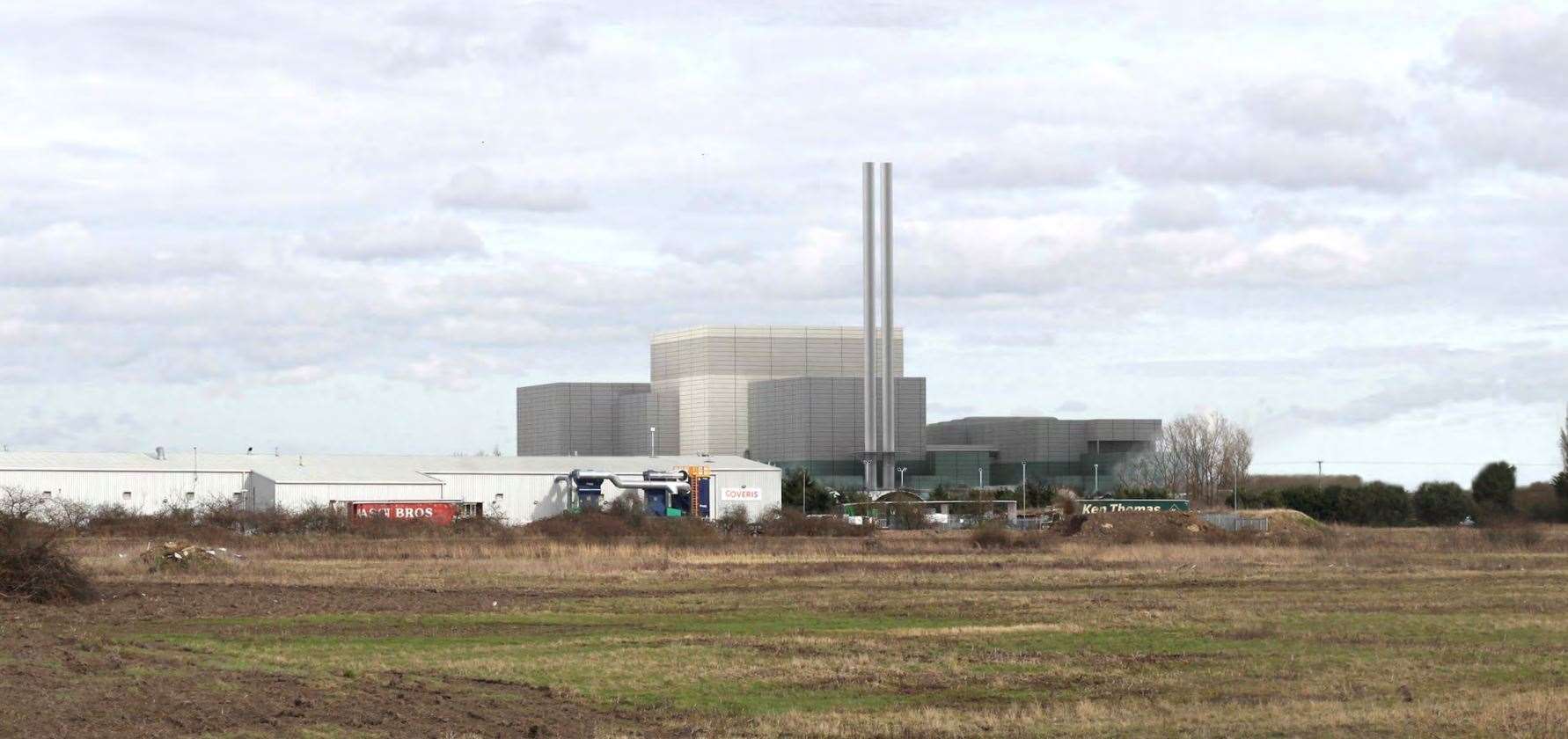 Wisbech incinerator (Medworth Energy from Waste Combined Heat and Power Facility). Visual image of what it could look like. Image taken from documents submitted by the developer. (59978294)