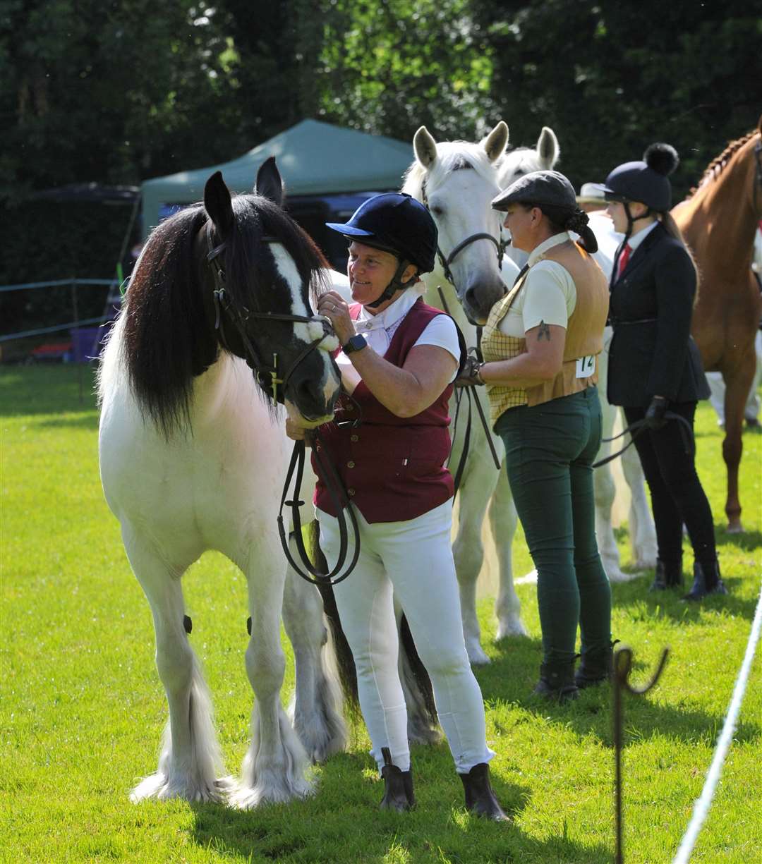 Sonia Wood with Melody from Moulton. PHOTO: CHRIS LOWNDES