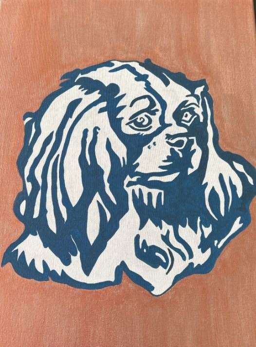 An example of the artworks that will be on display.