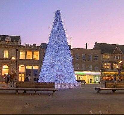 Peterborough's controversial tree will be a major new addition to Wisbech Christmas display next year. (24592385)