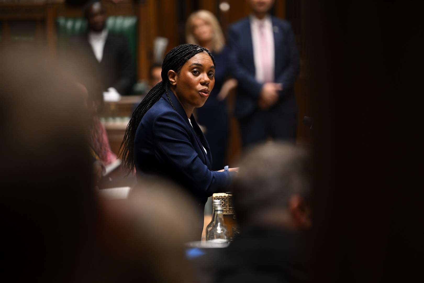 Conservative party leader Kemi Badenoch questioned whether the Prime Minister was ‘dragging his heels’ on local inquiries (House of Commons/PA)