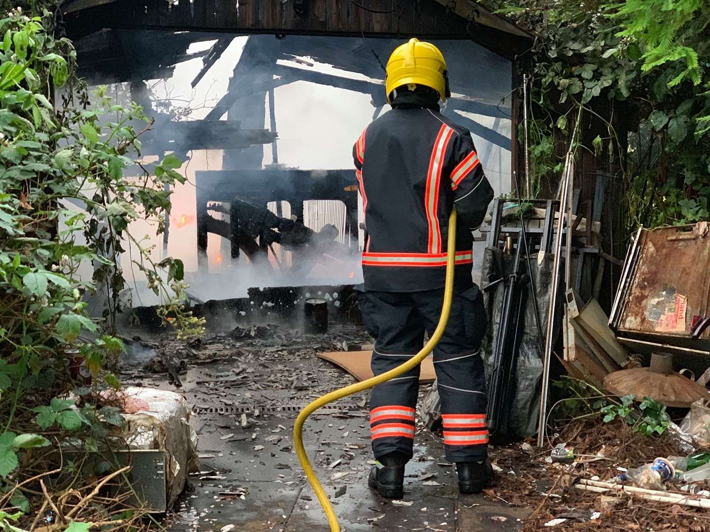 Last night's fire at Ely House in Wisbech is the realisation of fears raised by local Councillor David Patrick. (13008273)