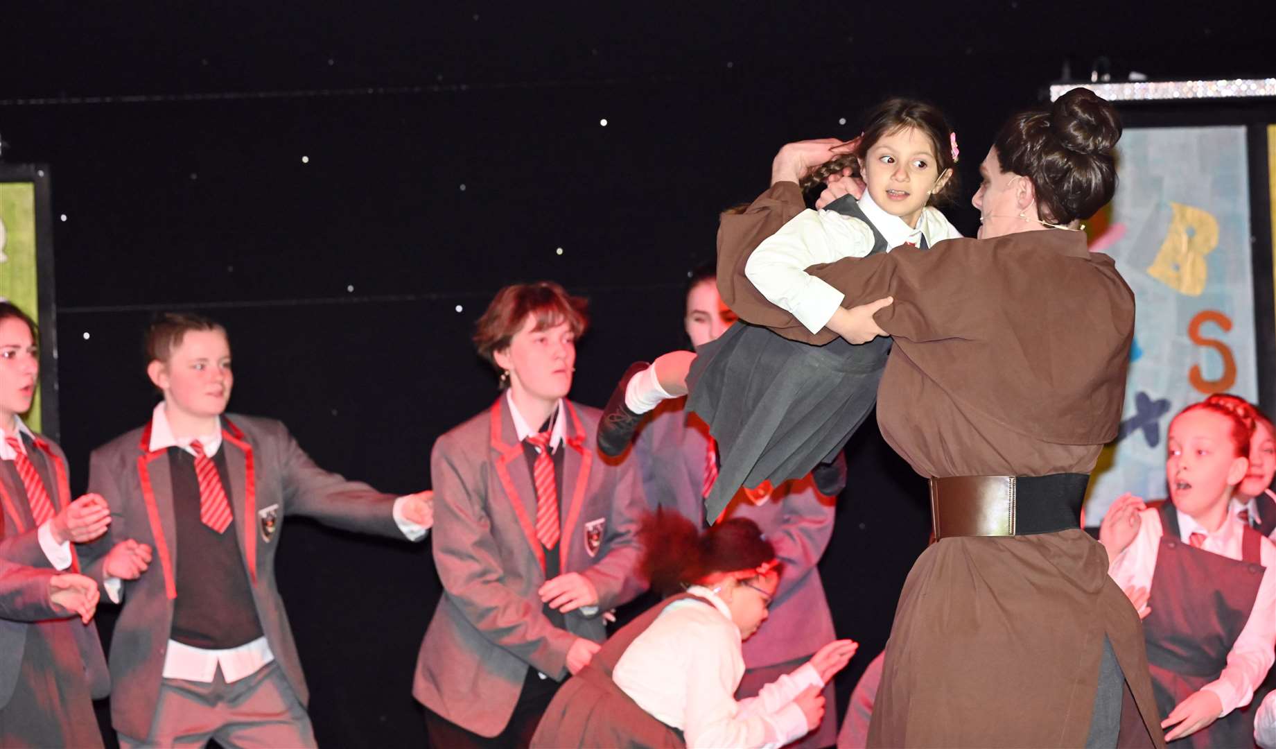 Dress Rehearsal of Matilda The Musical Jr by the Nine Lives Theatre Company. (55958360)