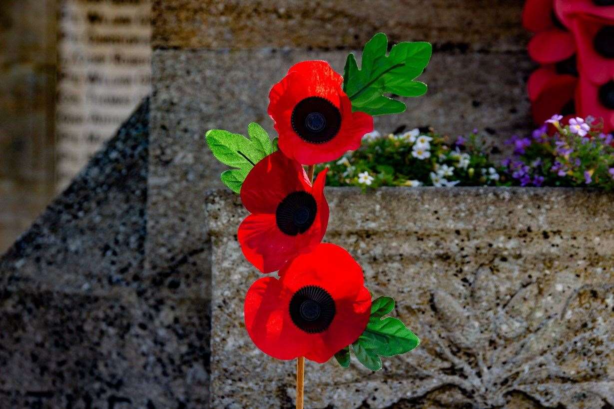 Chatteris Branch Royal British Legion held a short service of Remembrance to mark the 40th Anniversary of the end of the Falklands War. Photos: tina Prior. (57397242)
