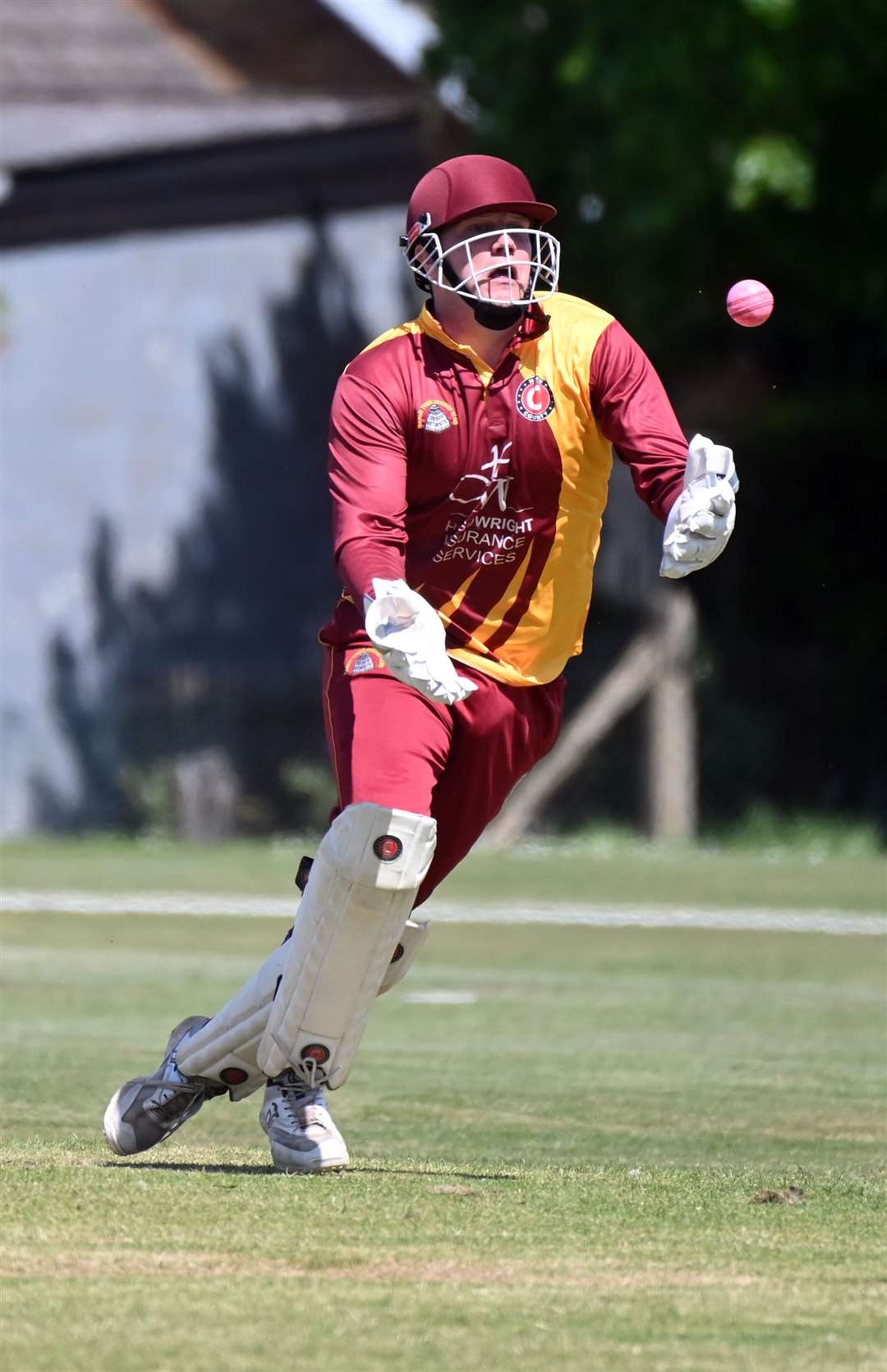 March v Histon cricket..Lewis Welcher dropped catch. (56676636)