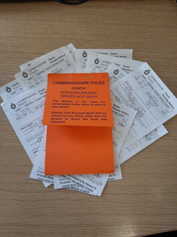 PCSOs issued dozens of parking tickets in Wisbech on February 7.