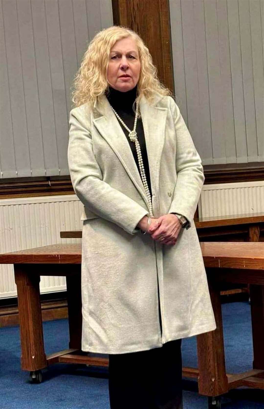 Joanne Fuller was elected to represent Chatteris Slade End Ward for the Cosnervatives