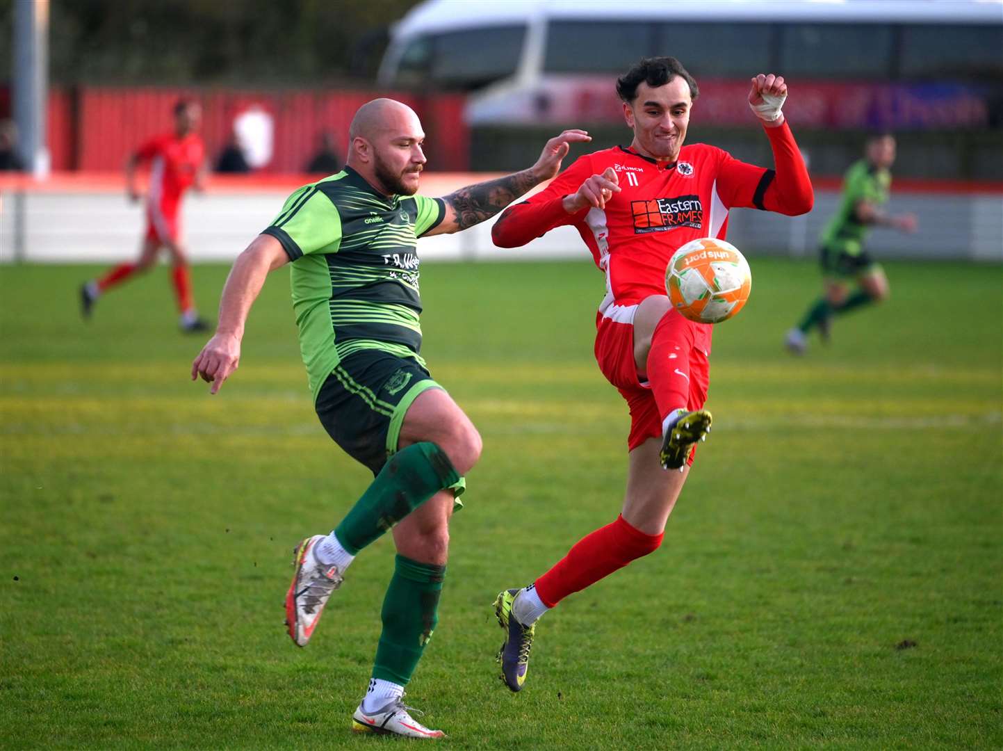 Amir Ward in action